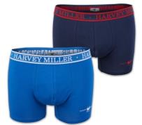 2er Pack HARVEY MILLER POLO CLUB Boxershorts bequeme Herren Unterwäsch...