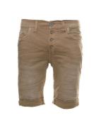 bruno banani Hose Shorts elastische Herren Sommer-Hose in Washed-Optik...