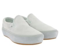 VANS Schuhe Slip-On Echtleder-Sneaker klassische Damen Turnschuhe mit ...