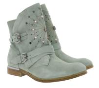 ARIZONA Schuhe Echtleder-Boots moderne Damen Stiefel mit Ziersteinen M...