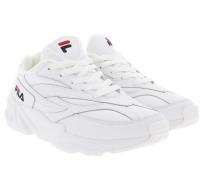 FILA Plateau Sneaker zeitlose Damen Retro-Schuhe V94M Low Weiß