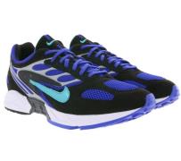 NIKE Air Ghost Racer Sneaker stabile Retro-Schuhe Blau/Schwarz