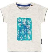 noppies Sommer T-Shirt trageangenhmes Baby Rundhals-Shirt mit Frontpri...