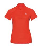 odlo Funktions-Shirt atmungsaktives T-Shirt Damen Half-Zip Shirt Chip ...