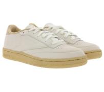 Reebok Classic Low Top Sneaker stylischer Damen Echtleder Turnschuhe C...