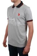 U.S. POLO ASSN. Sommer Polo-Shirt klassisches Herren Polo-Hemd mit Fro...