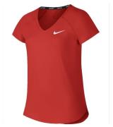 NIKE Court Pure Mädchen Tennis-Shirt weiches Sport T-Shirt mit Dri-FIT...