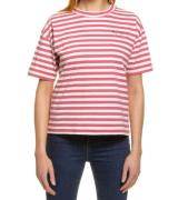 Pepe Jeans Claire Sommer-Shirt gestreiftes Damen T-Shirt Relaxed Fit R...