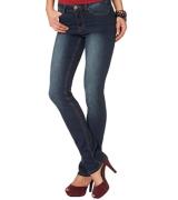 ARIZONA Straight-Hose bequeme Damen Denim-Jeans im 5-Pocket-Stil Kurzg...