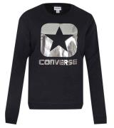 Converse Metallic Box Star Crew Rundhals-Pullover cooler Damen Sweater...