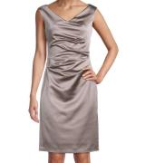 Vera Mont Cocktail-Kleid elegantes Damen Party-Kleid ärmellos Taupe