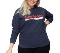 Lee CREW RETRO Pullover bequemer Damen Freizeit-Sweater mit Lee-Jeans-...