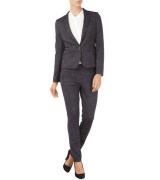 COMMA Business-Blazer elegante Damen Frühlings-Jacke in Melangeoptik G...