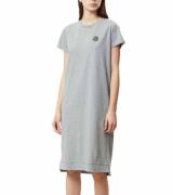 NAPAPIJRI Salme T-Shirt Kleid bequemes Damen Jersey-Kleid knielang Gra...