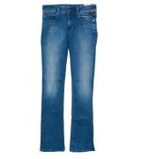 REPLAY Luz Bootcut-Jeans stylische Damen Denim-Hose 5-Pocket Blau