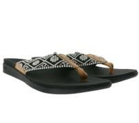 reef Ortho-Bounce Woven Zehentrenner sehr schicke Damen Sandalen Schwa...