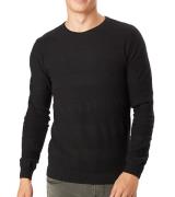 REDEFINED REBEL Herren Crewneck Pulli Strick-Pullover Savion Knit Schw...