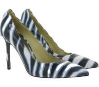 CR7 CRISTIANO RONALDO Tango Damen Echtleder Stilettos mit Zebra-Muster...