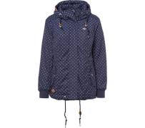 ragwear Danka Dots nachhaltige Übergangs-Jacke gepunktete Outdoor-Jack...