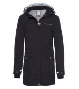 KangaROOS Kapuzen-Jacke wattierter Damen Winter-Parka 304304 Schwarz