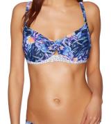 RIP CURL Tropic Tribe Damen Bikini-Oberteil mit Schlüsselloch-Dekollet...