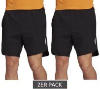 2er Pack adidas D4M Herren Trainings-Shorts mit AEROREADY-Technologie ...