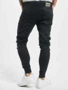 vsct Keanu Slim Fit-Jeans mit Reißverschluss am Beinabschluss, Schwarz...