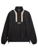 UNFAIR ATHLETICS Elementary Crushed Halfzip Schwarz schwarz