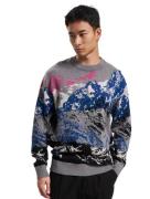 ONLY & SONS Maxin 12 Lässiges Strick-Sweatshirt mit Rundhalsausschnitt...
