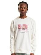 ONLY & SONS Robert Regular Photo Rundhalspullover mit Cloud Dancer-Pri...