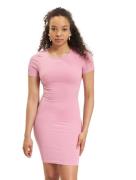 Sixth June Rib Mini Kleider rosa