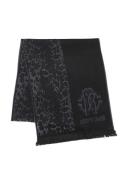roberto cavalli Schal Schwarz/Grau