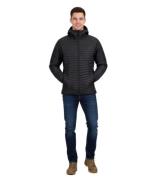 Meru Herren Kunstfaserjacken Kipnuk Jacke Übergangs-Jacke Schwarz