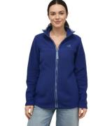 MAUI SPORTS Damen Fleece-Jacke mit Stehkragen Übergangs-Pullover Sweat...