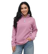 MAUI SPORTS Damen Fleece-Sweater mit Stehkragen Troyer Übergangs-Pullo...