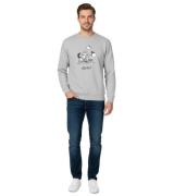 Soulland Vernon Herren Sweatshirt mit den Peanuts Frontprint und Logop...