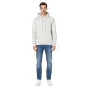 Han Kjøbenhavn Distressed Logo Distressed Hoody für Herren Premium Kap...