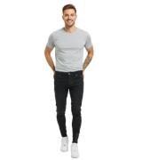 vsct Keanu Slim Fit-Jeans mit Reißverschluss am Beinabschluss, Schwarz...