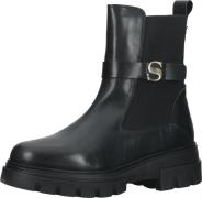 Modische SCAPA Stiefelette Schlupfschuhe für Damen 21/6685 900 Schwarz