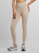 bequeme aim'n Damen Leggings Stretch-Hose Yoga Fitness-Hose Beige