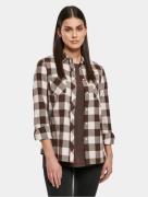 modernes Urban Classics Damen Polo-Shirt 125 g/m² mit Baumwolle Braun/...