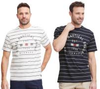 klassisches FQ1924 FQTom SS Herren T-Shirt mit Rundhals Shirt 21900644...