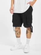 sommerliche Brandit Herren Shorts Reißverschluss Taschen Schwarz