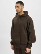 moderner DEF Herren Hoodie Taschen Kapuze 360 g/m² mit Baumwolle Braun