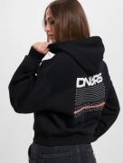 bequemer Dangerous DNGRS Damen Hoodie Kapuze Oversize 300 g/m² Schwarz