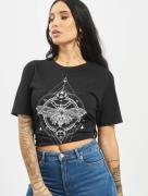 bequemes Mister Tee Damen T-Shirt Rippstrick 180 g/m² mit Baumwolle Sc...