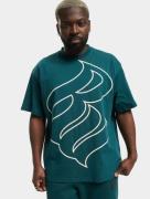 modernes Rocawear Herren T-Shirt 190 g/m² Blau