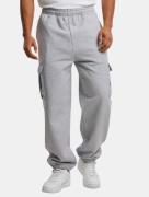 moderne URBAN CLASSICS Herren Hose Taschen 500 g/m² mit Baumwolle Grau