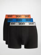 DKNY Boxershorts 3er Set in schwarz für Herren, Größe: S. U5 6646 DKY